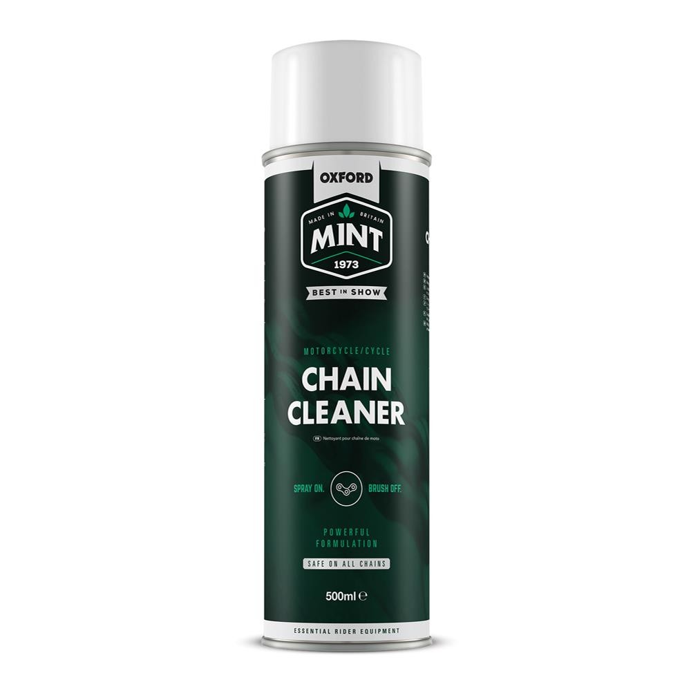 Oxford Mint Motorcycle Chain Cleaner Motorbike Cleaning Spray 500ml