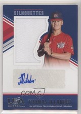 2018 USA Baseball Stars & Stripes Jerseys Blue Ink /199 Thomas DiLandri Auto 1u6