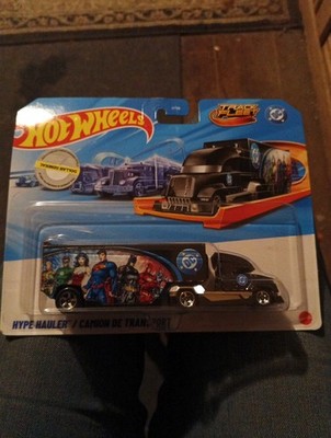 Hot Wheels Track Fleet Hyper Hauler Die Cast Car- DC Comics