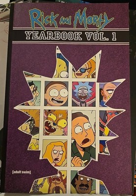 Rick and Morty Yearbook Vol. 1 - paperback Asmus, James|Trizzino, Angela|McK...