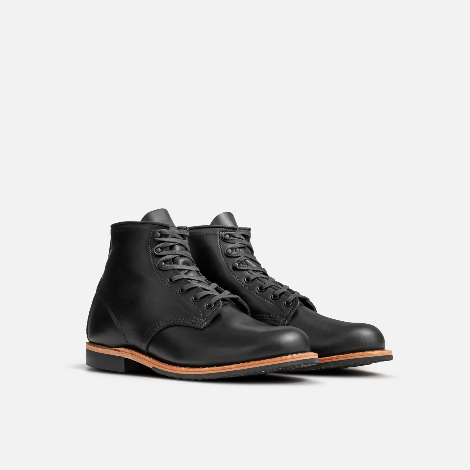 Red WingsBeckman Men's 6-inch Boot 09423D in Black Excalibur Leather US 9