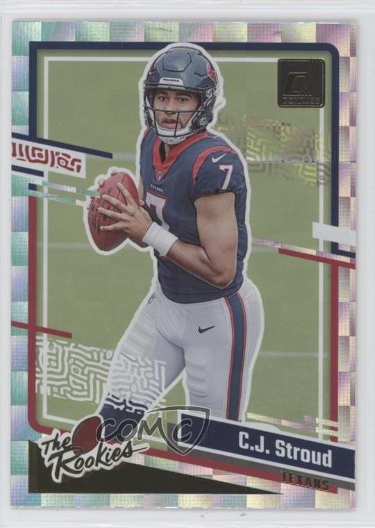 2023 Panini Donruss The Rookies CJ Stroud #21 RC 16rk