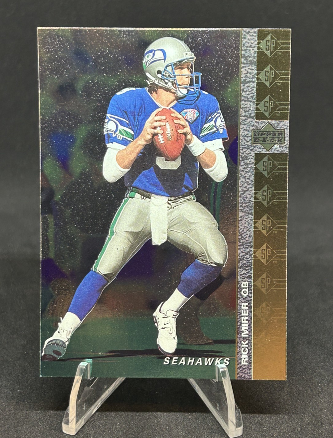 Rick Mirer - 1993 UPI Rookie of the Year - 1994 Upper Deck SP # 106