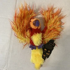 Bark Box XS-S Fawkes Plush Dog Toy Harry Potter Phoenix Crinkle Squeaker New