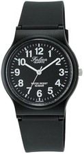 Citizen Q Q VP46-854 Quartz Watch Black Dial 100M Water Resistant Unisex Japan