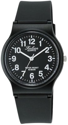 Citizen Q&Q VP46-854 Quartz Watch Black Dial 100M Water Resistant Unisex Japan