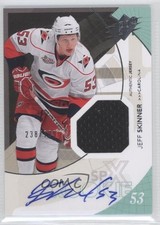 2010-11 SPx Rookie Auto Jersey 238/799 Jeff Skinner #189 Auto 0a6
