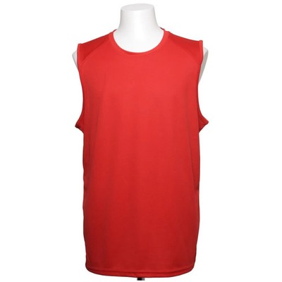 Malfini, Tanktop, Größe: XL, Breeze, Rot, Polyester, Einfarbig, Herren #HoJ