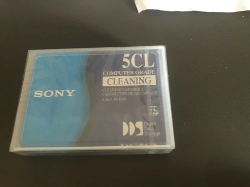 SONY 4MM DAT DIGITAL AUDIO TAPE DATA DRIVE HEAD CLEANING CLEANER CLEAN TAPE NEW