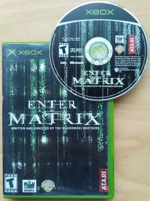 Enter the Matrix (Atari, Original Xbox, 2003) No Manual, Tested & Working