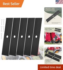 Professional Quality 9 X 2 Edger Blades - 5 Pack With Pre-sharpened Edge