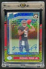 2024 Donruss Optic Michael Penix Jr. Rated Rookie Auto Choice Black Gold #20/60