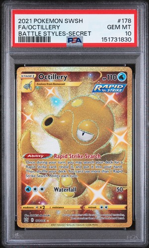 Octillery graded PSA 10 for sale on eBay