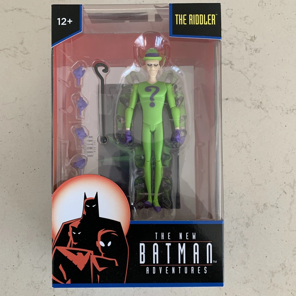 McFarlane DC Direct 全新蝙蝠侠冒险谜语者 6 人偶 全新 — 第 2/4 张图片