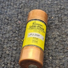 Cooper Bussmann LPJ-3SP: Low-Peak Class J Time Delay Fuse 600VAC 300VDC