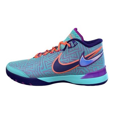 NIKE LeBron NXXT Genisus Basketball- Size 12.5 Men (HF0712-300, Hyper Turquoise