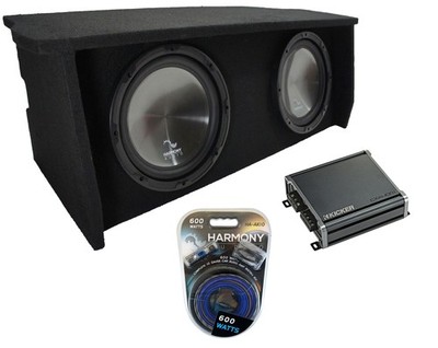 Harmony HA-R124 12'' Subwoofer Fits 07-18 Jeep Wrangler 2 Door w/ 46CXA4001 Amp