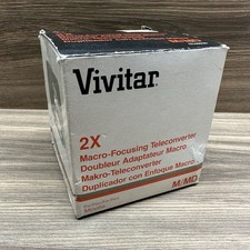 Vivitar 2x Macro Focusing Teleconverter MC M/MD Minolta 0246930 Camera Lens