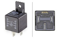 Hella 4RA 965 400-101 Relais, Arbeitsstrom - 24V - 4-Polig - SchließEr - Mit
