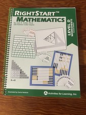 Rightstart Math Level D Complete Set with Appendix