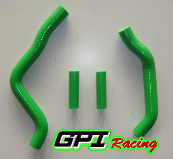 SILICONE RADIATOR HOSE KAWASAKI KX125 KX 125 2003-2008 2005 2006 2007 2008 05 06 - Picture 2 of 6