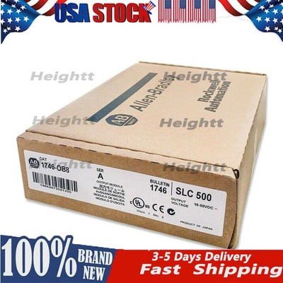 New Factory Sealed AB 1746-OB8 SLC 500 8 Point Digital Output Module 1746OB8