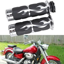 1" Motorcycle Hand Grips For Harley Road King Glide Softail Sportster 883 HONDA