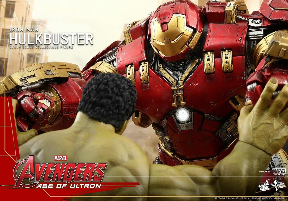 Hot Toys Hulkbuster 1.0 MISB NEW MMS285 1/6 Avengers Age of Hot Toys Hulkbuster 1.0 MISB NEW MMS285 1/6 Avengers Age of