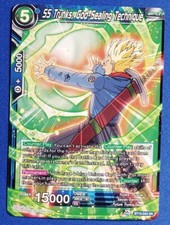 SR SS Trunks, God-Sealing Technique BT10-044 Dragon Ball Super TCG NEAR MINT