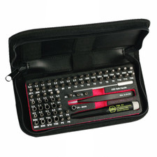 Wiha 75977 Master Technician Micro Bit Set w/ ESD-Safe Tweezers, 68 pieces