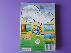 LES SCHTROUMPFS / Nintendo NES PAL B FAH / Infogrames + BOITIER PROTECTION