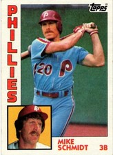 1984 Topps - Mike Schmidt #700 - NM/Mint
