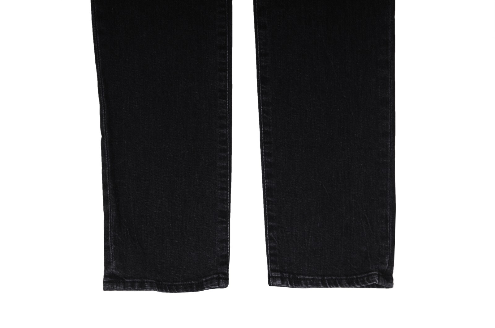 Jeans skinny Saint Laurent uomo D02 taglia US 33x33 denim grigio scuro