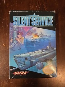 Silent Service (Nintendo Entertainment System, 1989) NES Complete In Box 