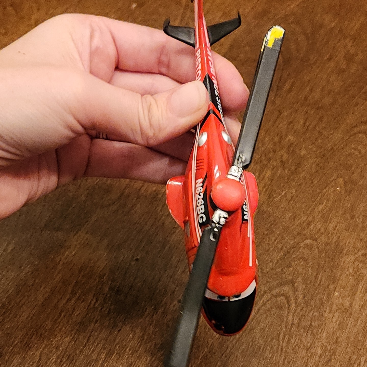 Disney Pixar Planes Piston Peak Red Blade Ranger Helicopter Diecast
