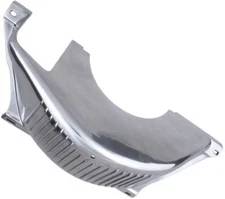 Turbo TH350 TH400 Aluminum Finned Dust Shield Flywheel Cover Polished E45001P