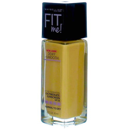 Maybelline Fit Me Dewy + Smooth Liquid Foundation, Natural Beige 220, SPF 18,... - Picture 5 of 5