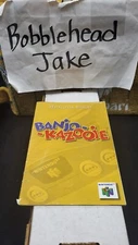 BANJO-KAZOOIE NINTENDO 64 N64 VIDEO GAME INSTRUCTION BOOK BOOKLET MANUAL ONLY