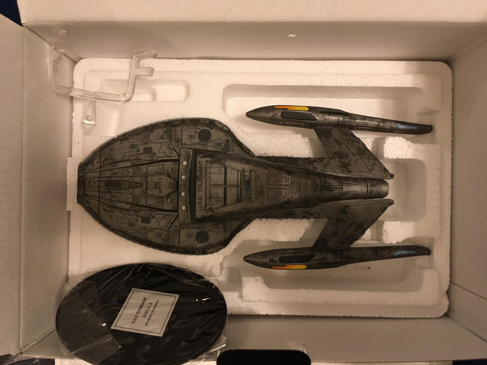 Modèle Vaisseau Star Trek Détaillé Réplique Eaglemoss Oiseau De Proie Romulien - Star Trek Picard - Modèle Collectionnable