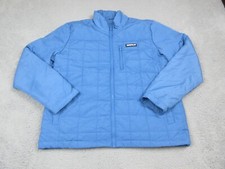 Caterpillar Jacket Womens Adult Extra Large Blue Outdoors Full Zip Puffer Ladies