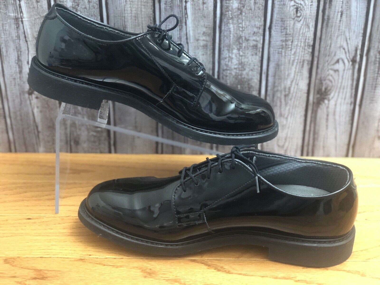 Bates High Gloss Military Uniform Lite Oxford Dress Shoes Men's US Size 11 D eBay