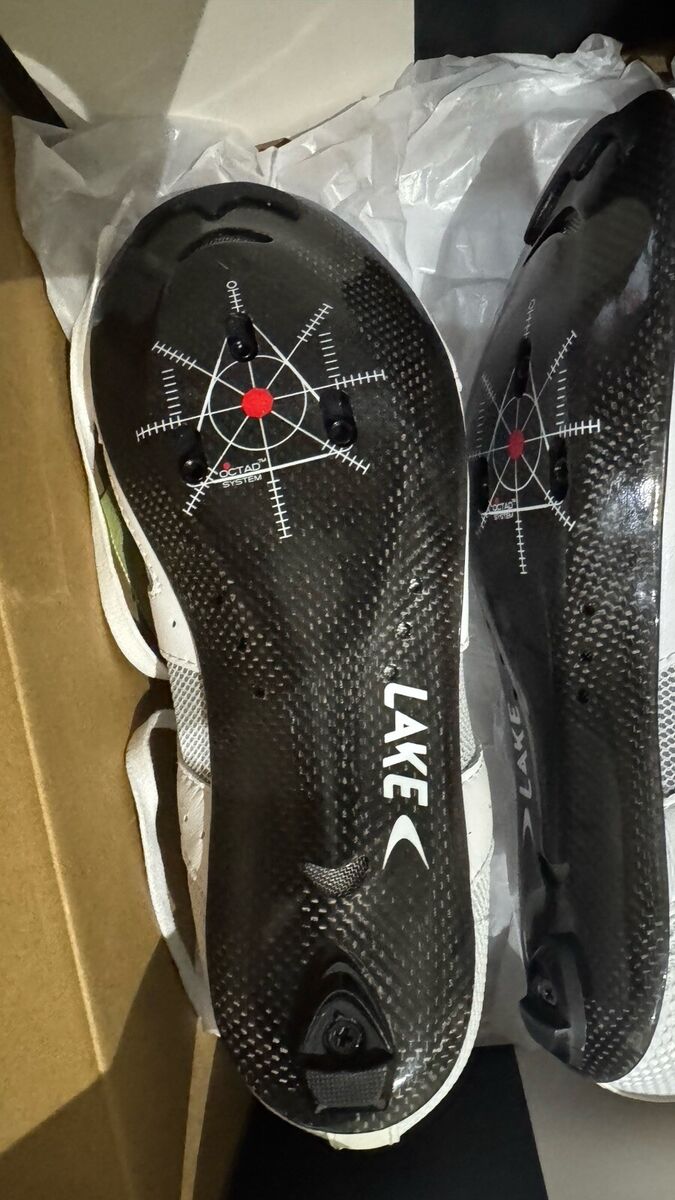 Lake CX20R Road Bicycle Cycle Bike Shoes|White-Size EU:42.5 Lake CX20R Road Bicycle Cycle Bike Shoes|White-Size EU:42.5
