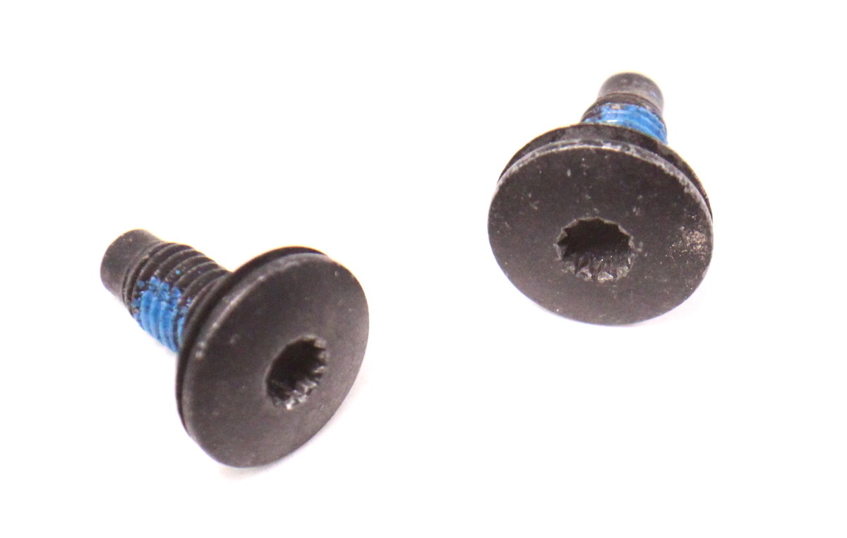 2x Door Latch Bolts Hardware Screws 05-10 VW Jetta Golf Rabbit GTI MK5 ...
