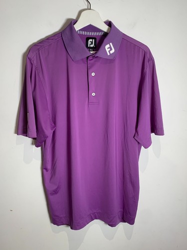 FootJoy Titleist Tour Issue Golf Polo T-Shirt Small S VGC purple classic