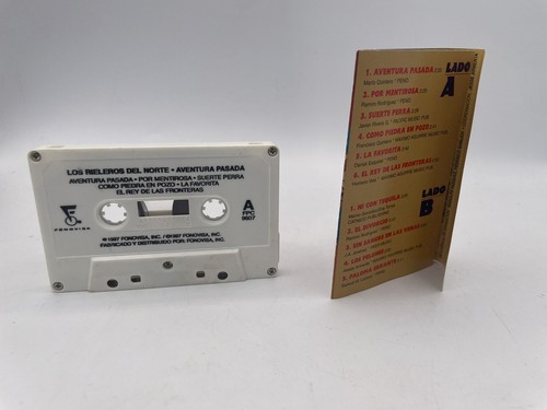 Los Rieleros del Norte * Cassette Tape *Aventura Pasada *1997 - Picture 3 of 4