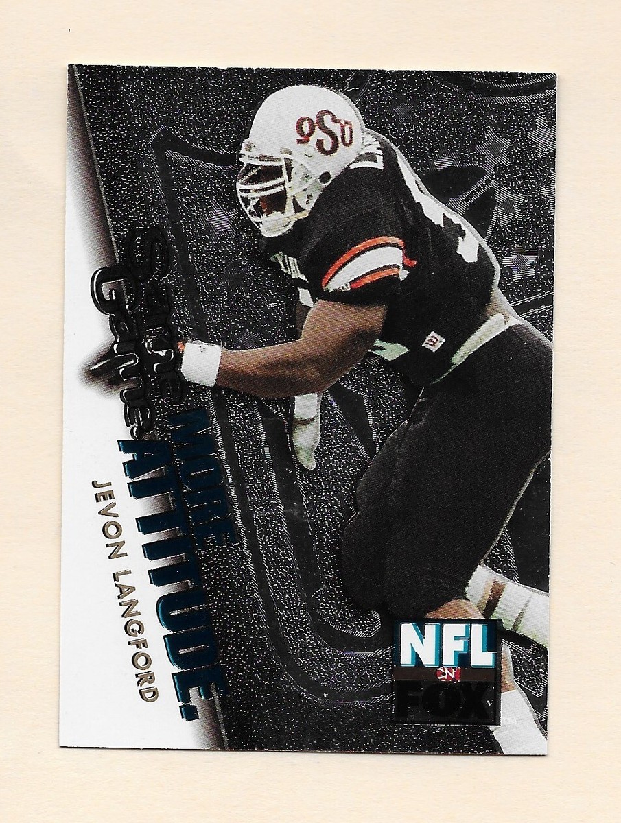 1996 Jevon Langford Skybox NFL on FOX #13 Bengals | eBay