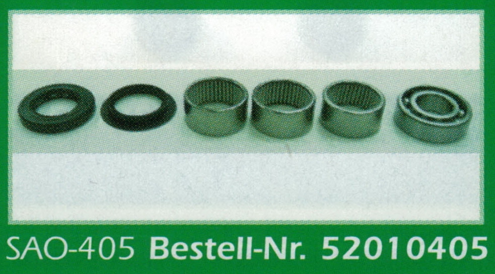 Kit roulements bras oscillant KAWASAKI ZX636 R SAO-405 anti-jeu pour axe de suspension