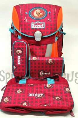 Scout Sunny Schulranzen Set 4tlg Mandala Mädchen Rucksack Pferd Ranzen NEU
