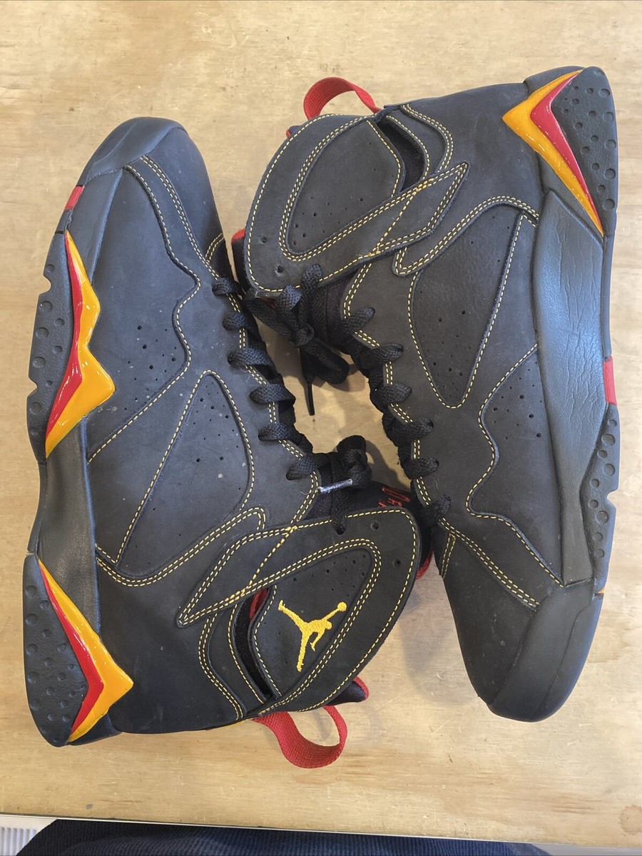 1444) Nike Air Jordan 7 VII Retro Black/Citrus CU9307-081 Men's