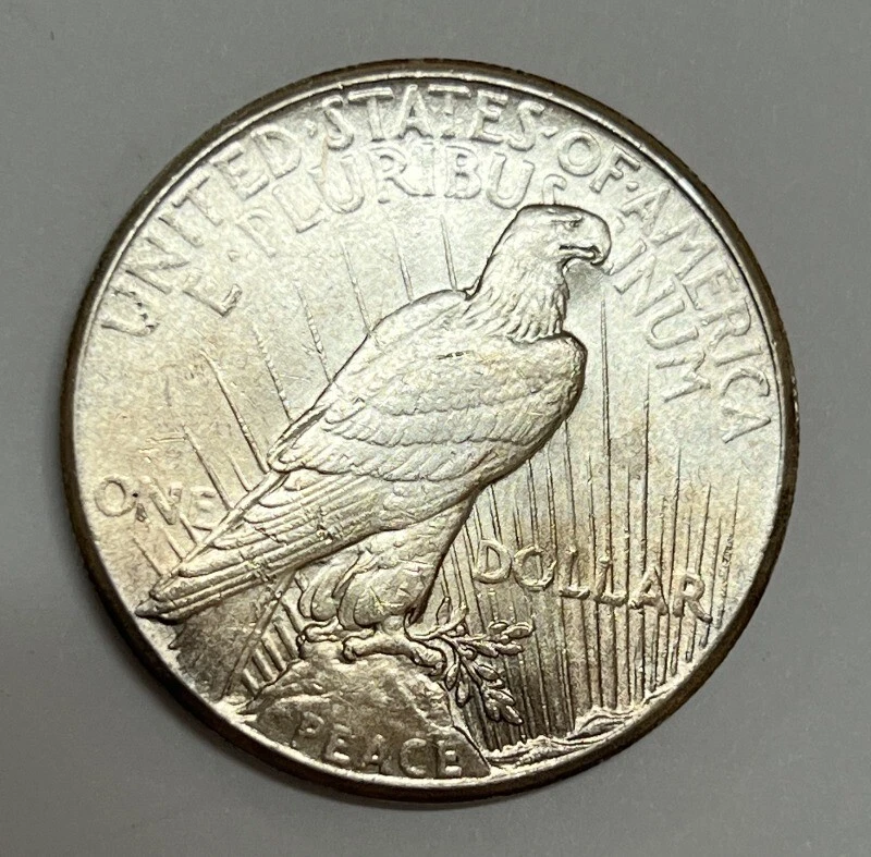 Peace Dollar 1926 Top 50 Variety Vam 2 doble control deslizante inverso sin circular  Foto 3 de 4
